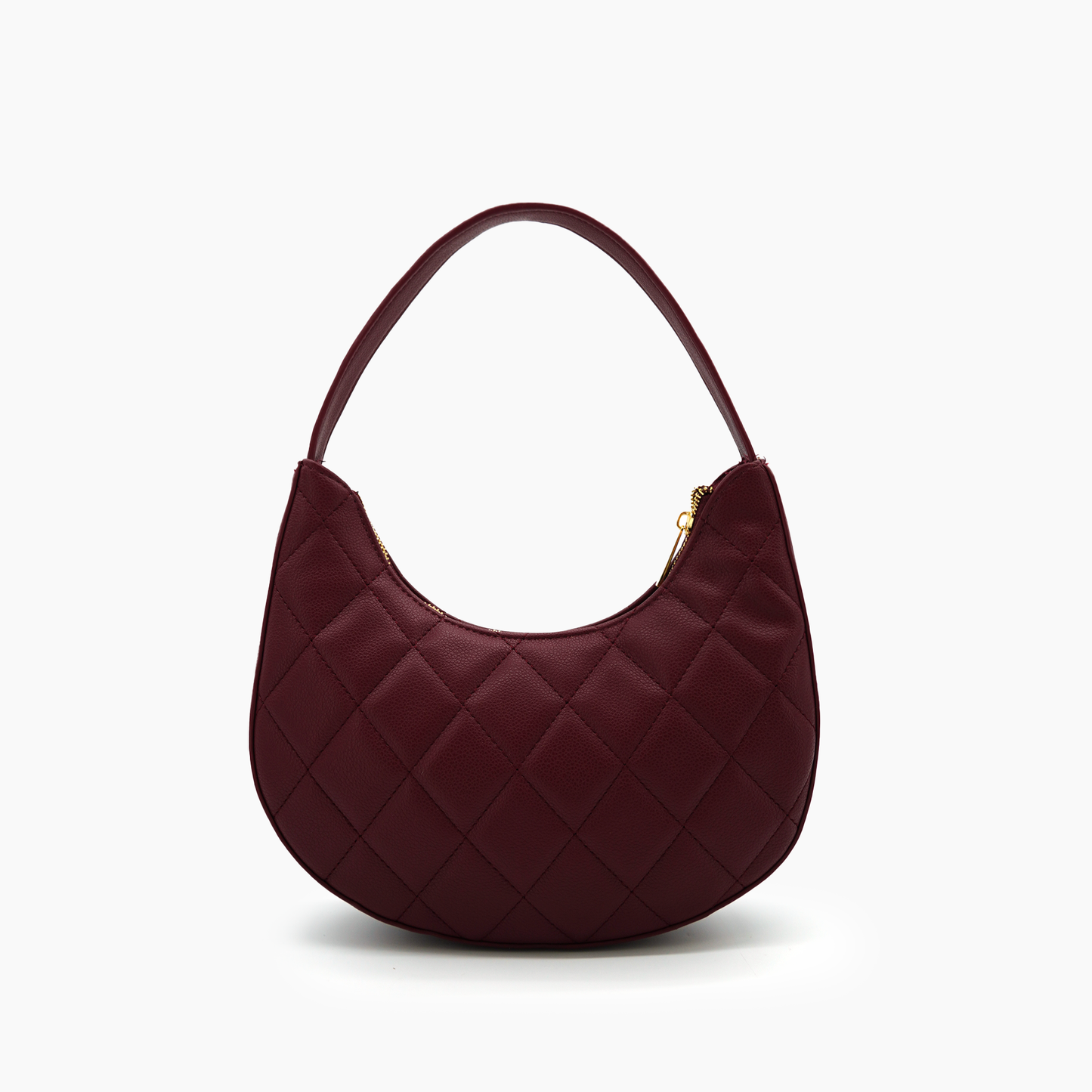 Red Astra Quilted Adjustable Shoulder strap