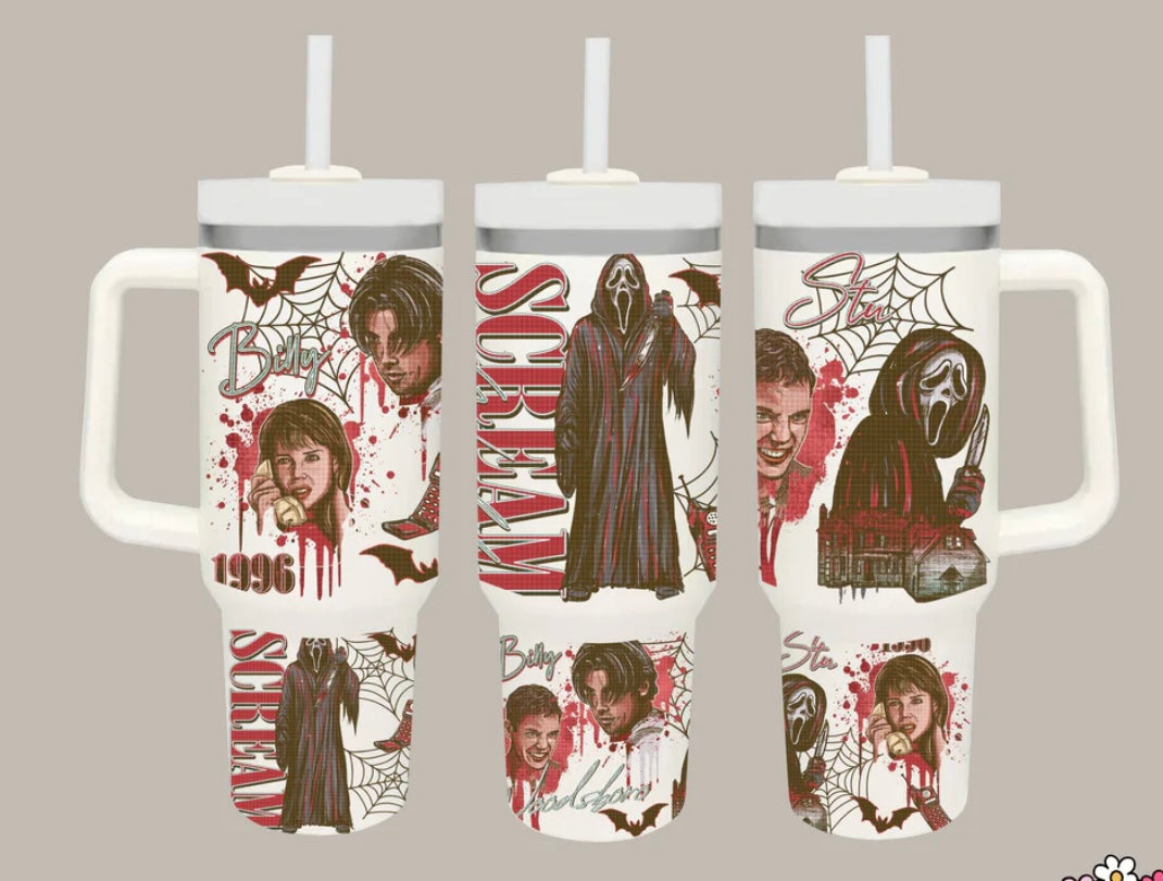 40 oz Scary WRAP ONLY