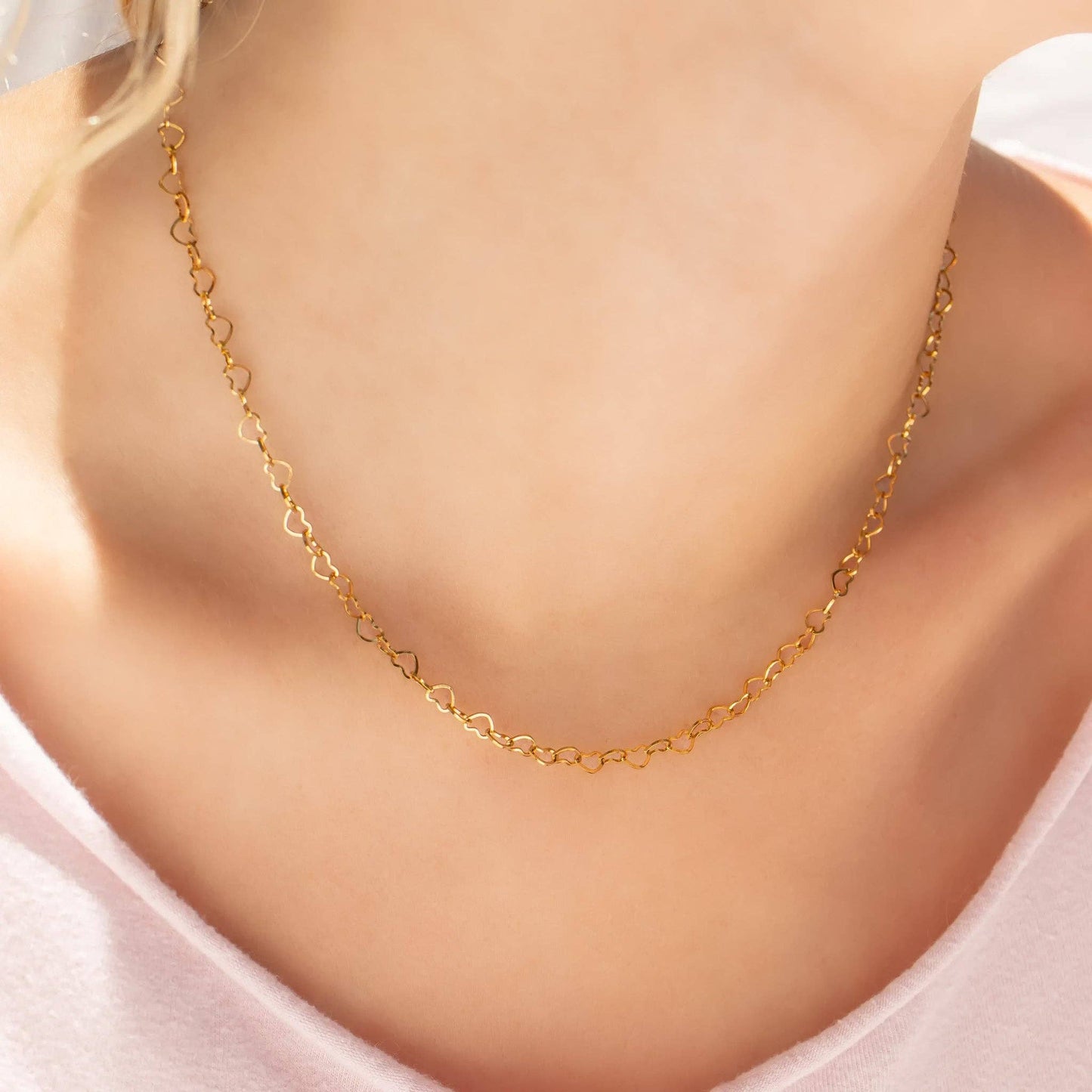 Beauty of small hearts Gold