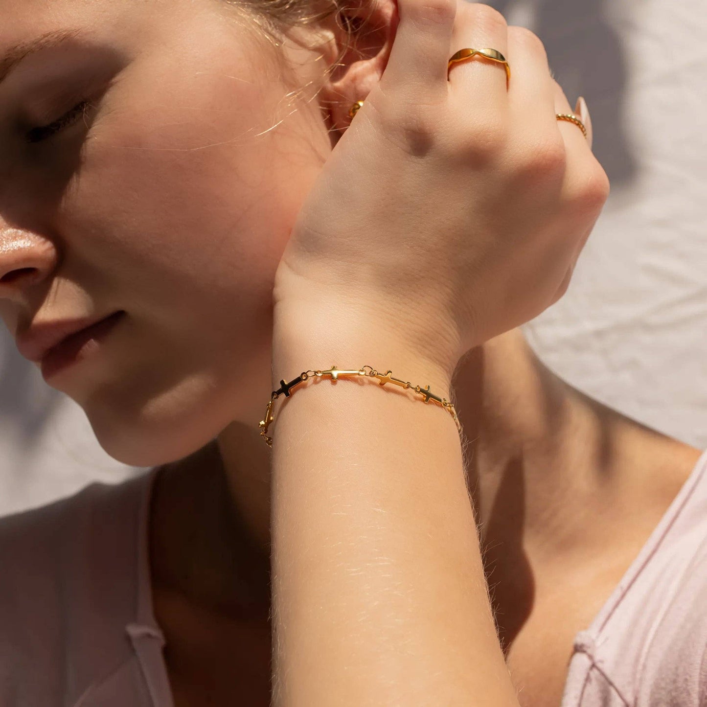 Cross Bracelet
