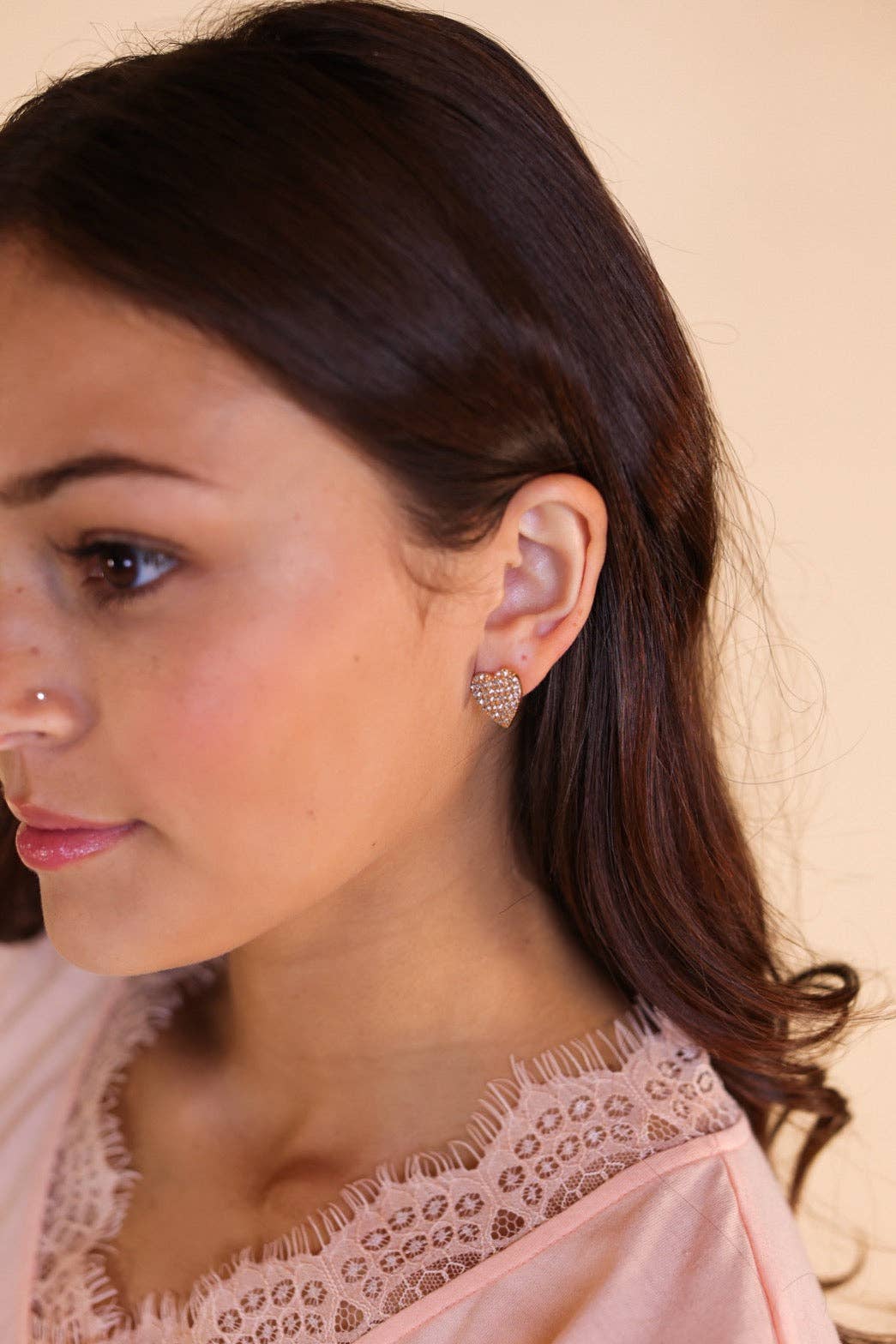 Heart Shaped Rose Gold