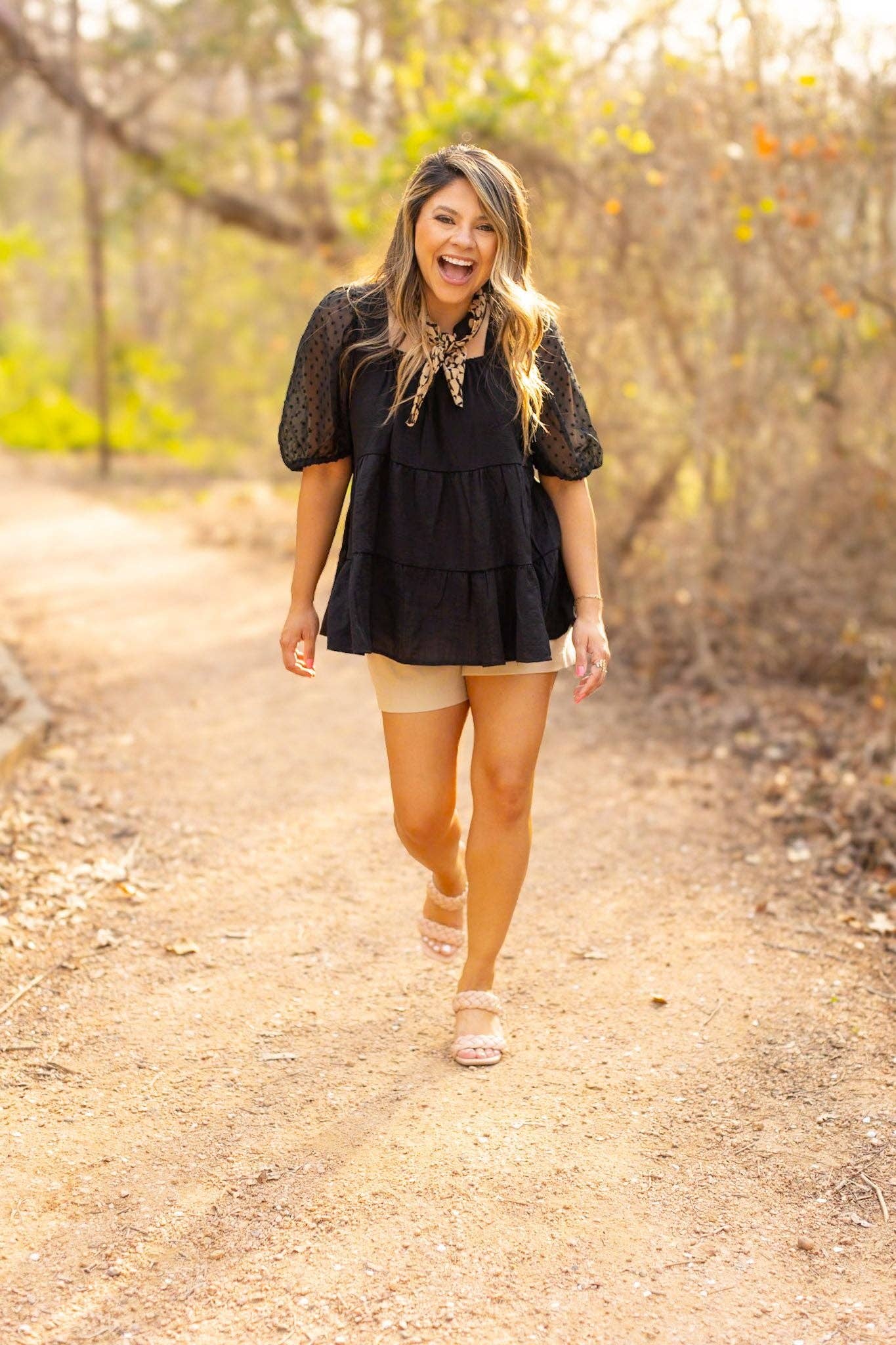 Black Top Baby Doll style