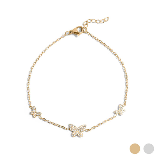 18K Gold PVD Stainless Steel Gold