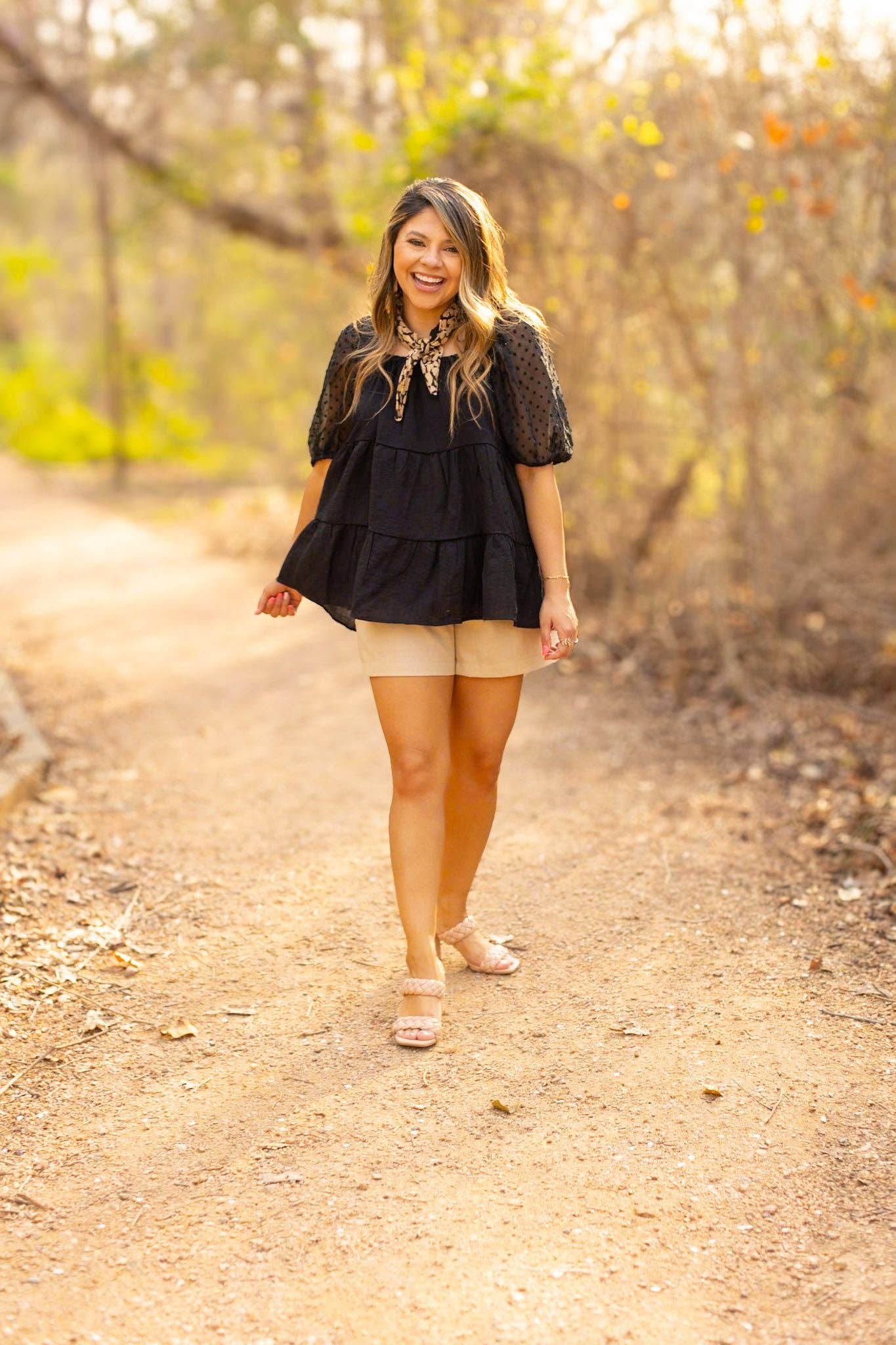 Black Top Baby Doll style