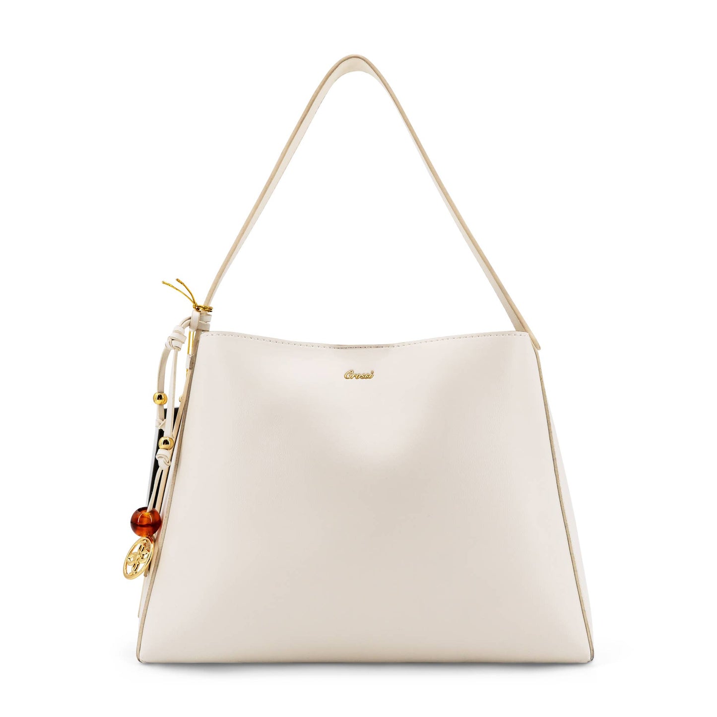 Odeletta Mini Sleek Versatile Women's Crossbody Bag: Ivory