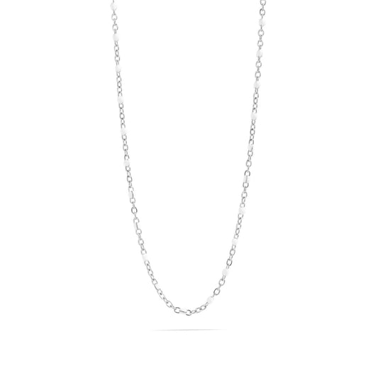 Elegant White Chain Necklace 🤍