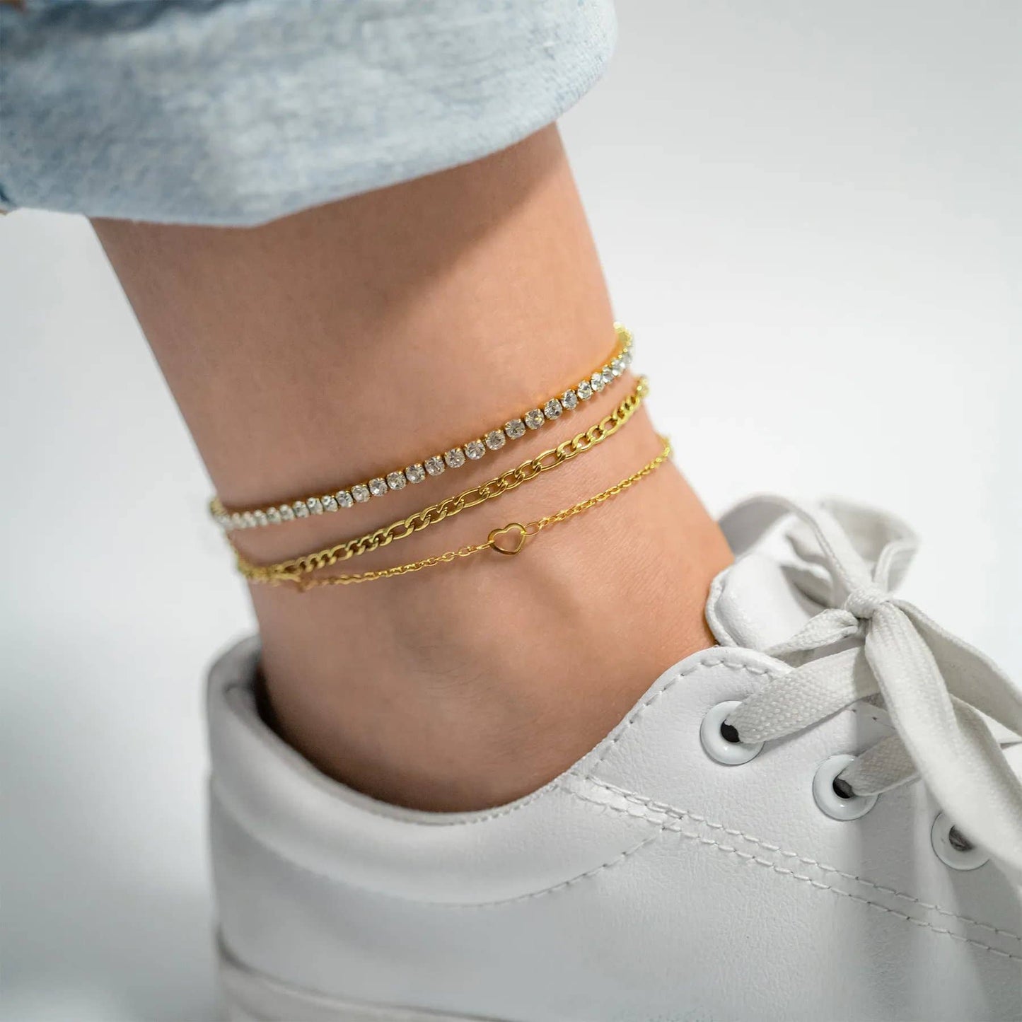 Adorable Gold Anklet or Bracelet