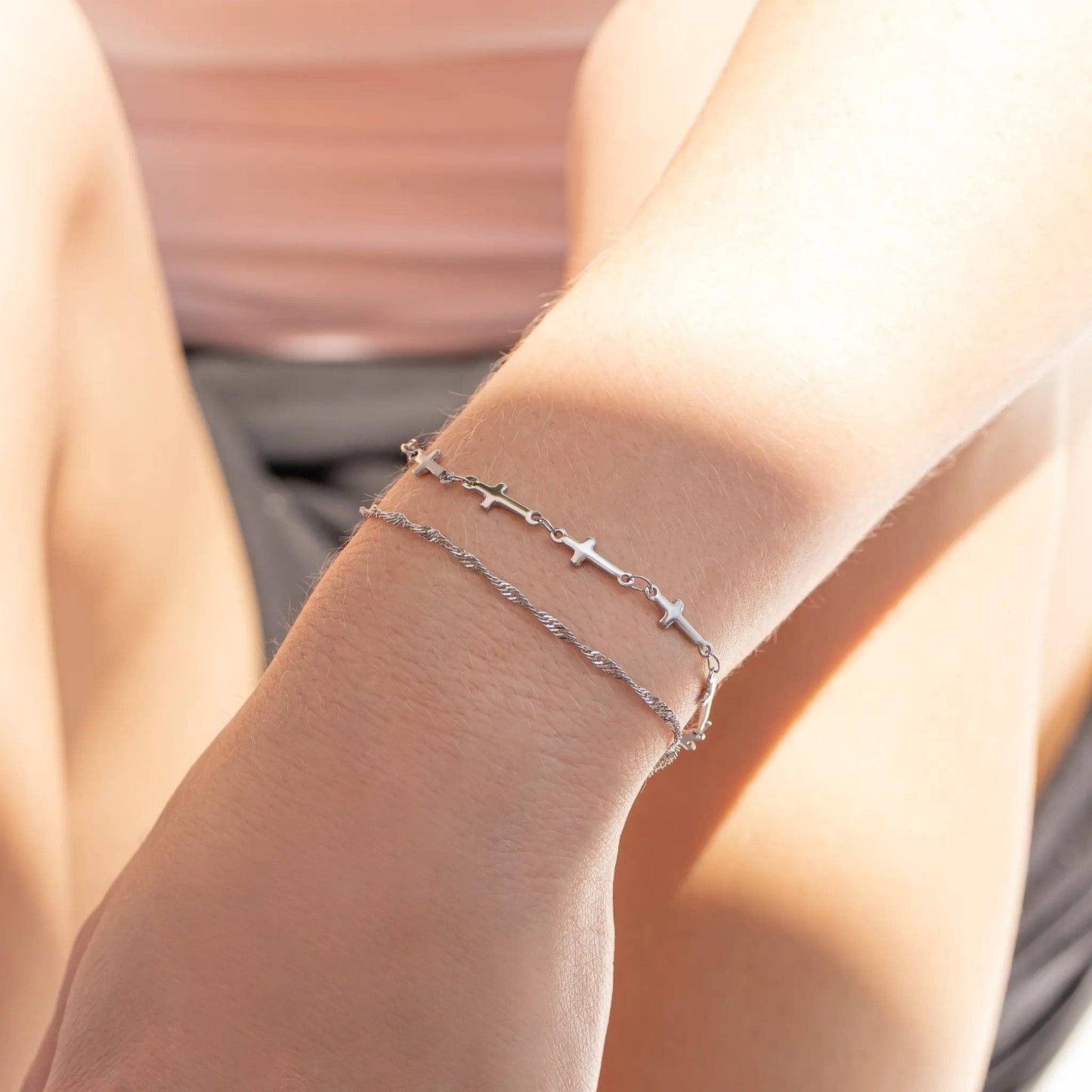 Cross Bracelet