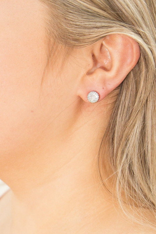 Silver Stud Earrings