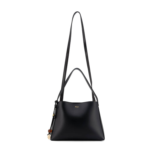 Odeletta Mini Sleek Versatile Women's Crossbody Bag: Black