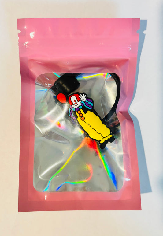 Clown Straw topper