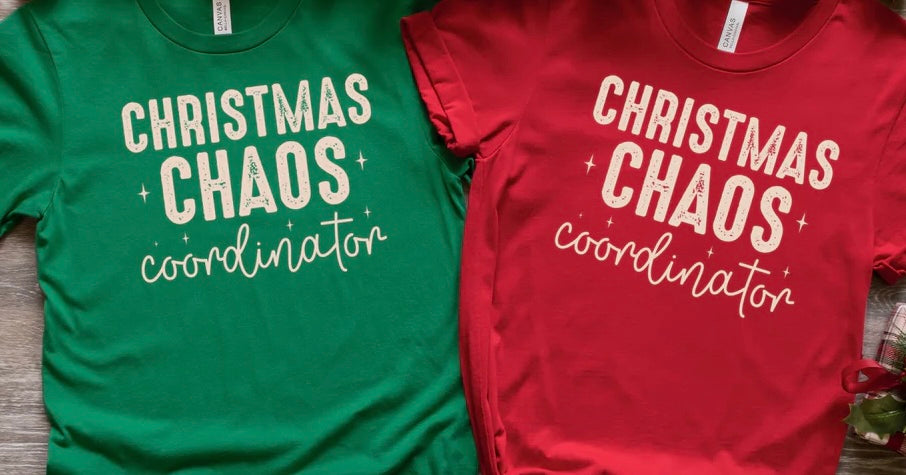 Christmas Chaos shirt PRINT ONLY