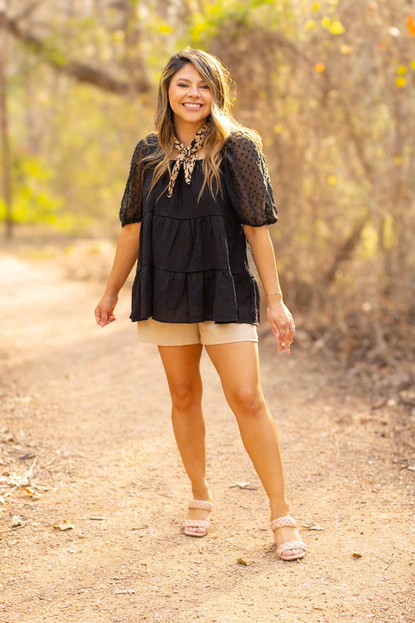 Black Top Baby Doll style