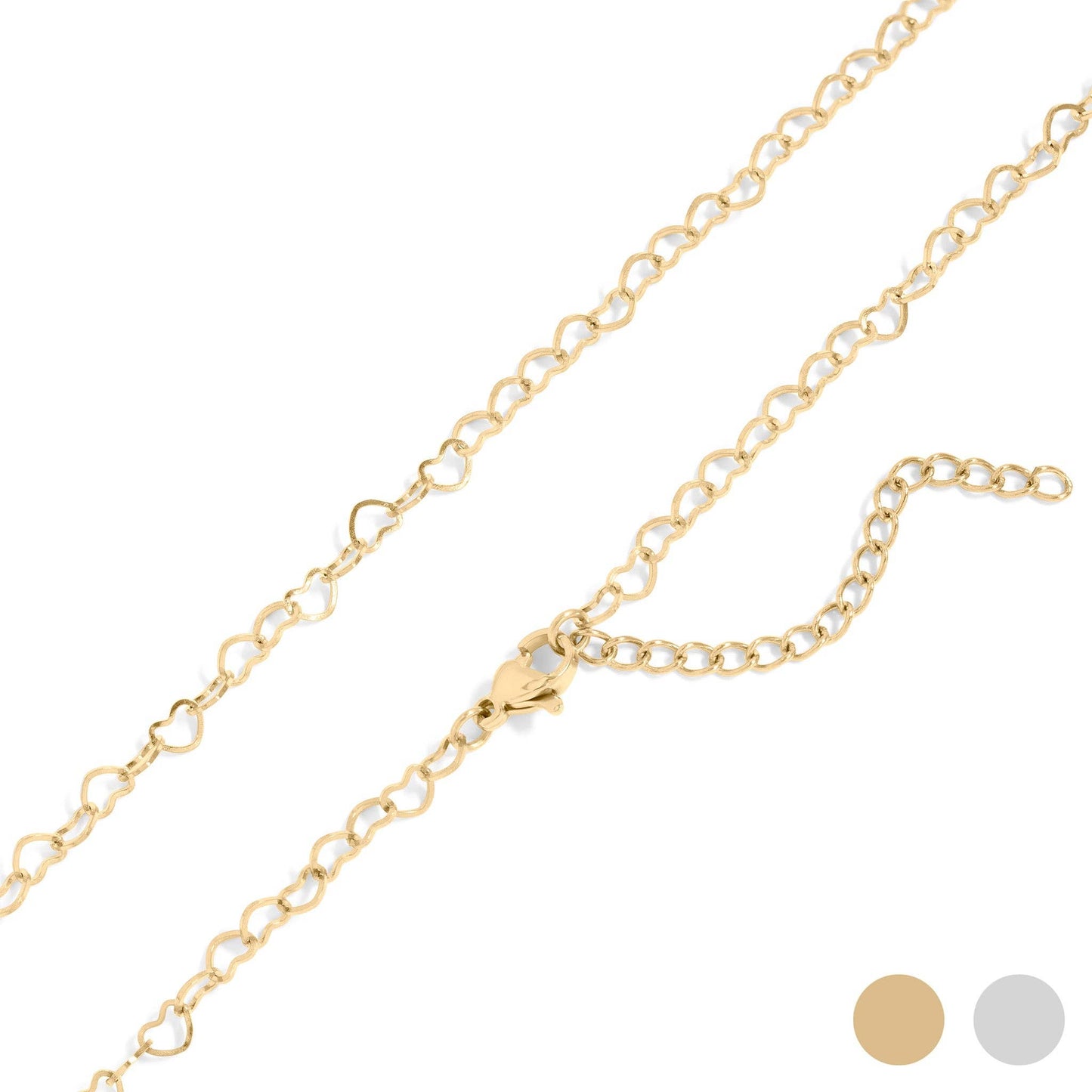 Beauty of small hearts Gold