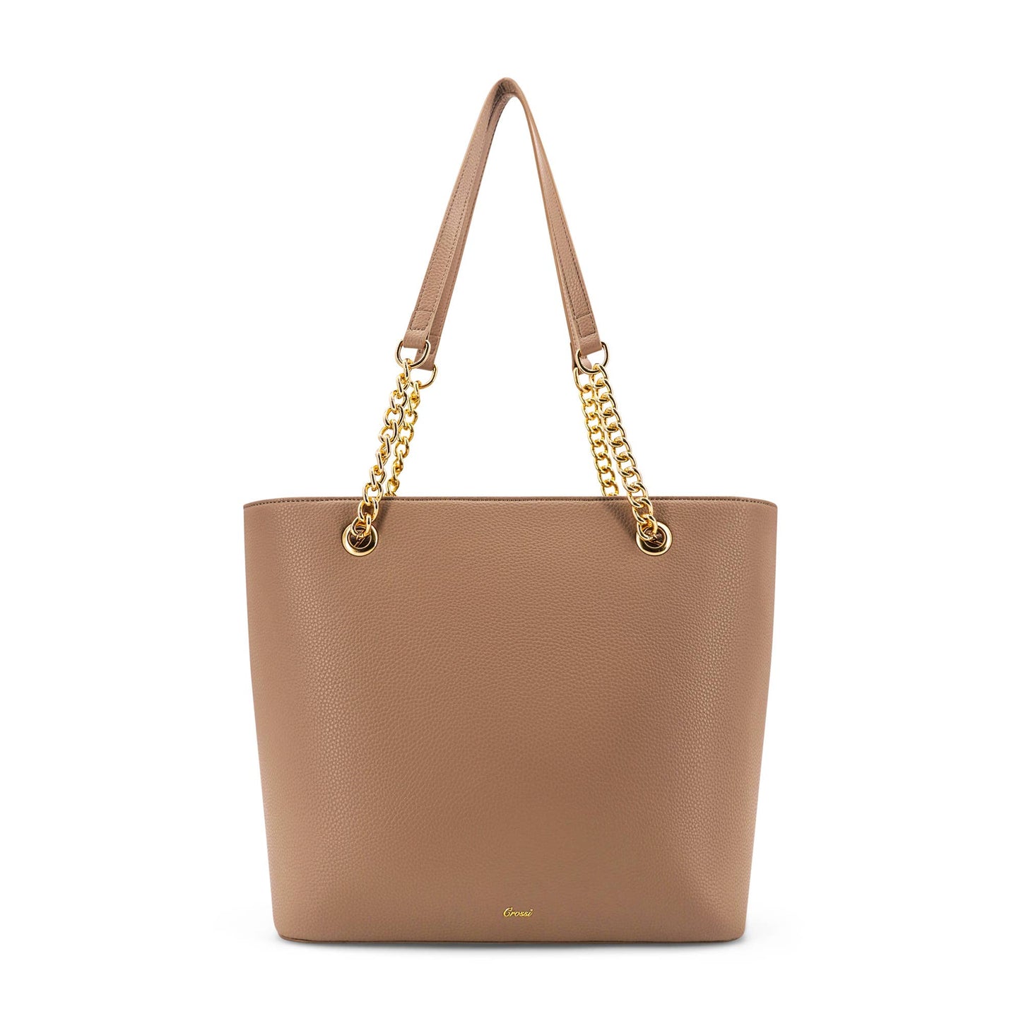 Aubrey Bow Chained Large Women's Spring Tote Bag : Beige