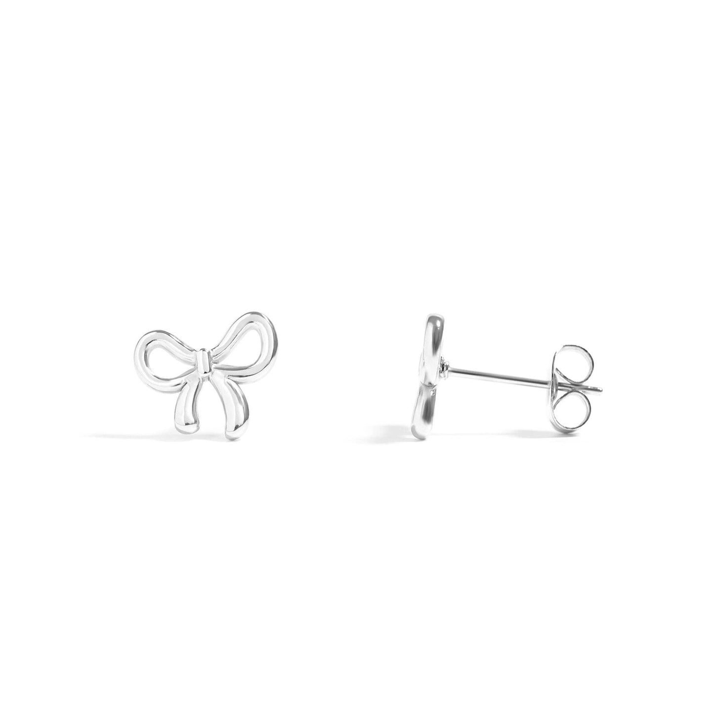 Adorable Ribbon Bow Earrings