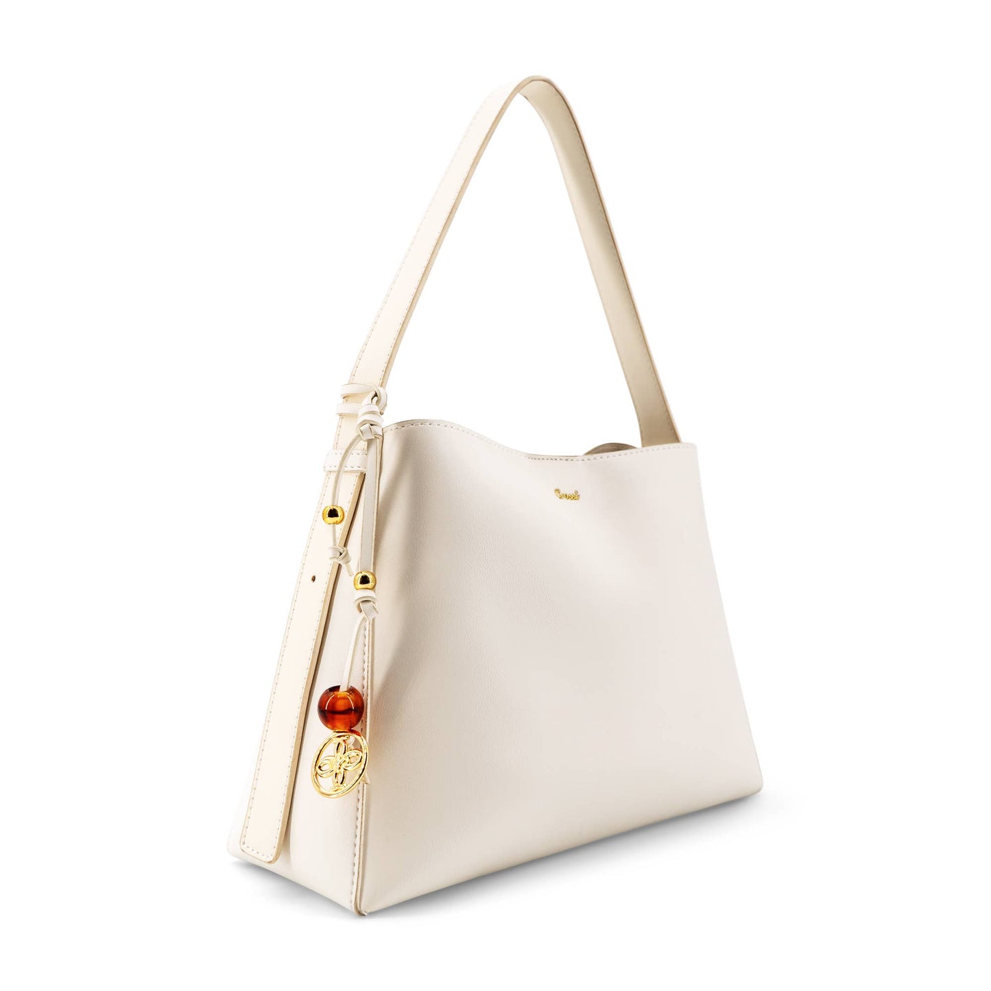 Odeletta Mini Sleek Versatile Women's Crossbody Bag: Ivory