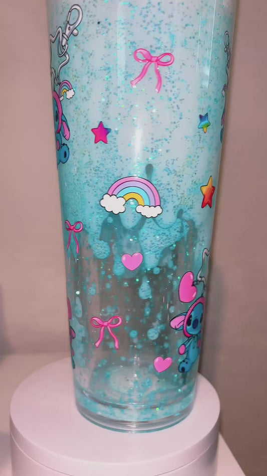 24 oz !Blue Guy lava Drip